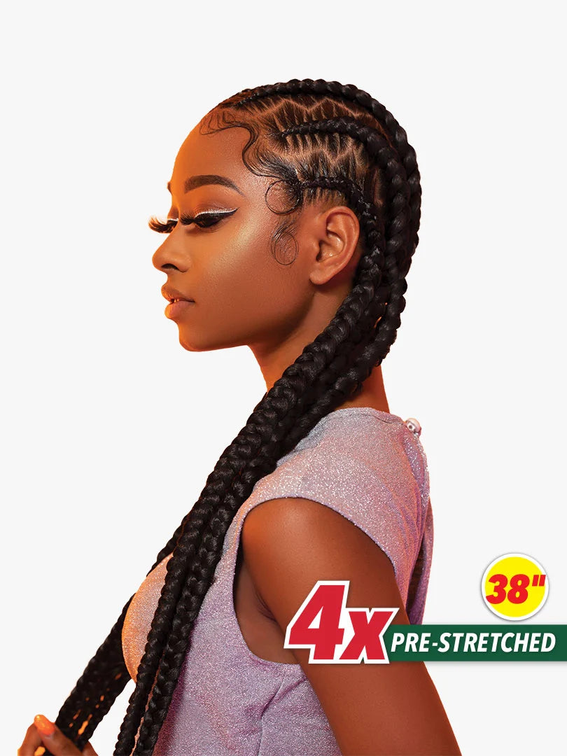 SB 4X X-PRESSION PRE STRETCHED BRAID 38"