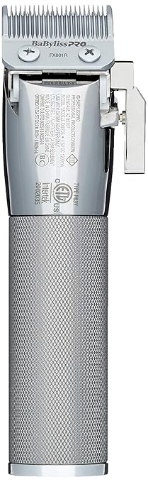 BABYLISS SILVERFX FX870S METAL LITHIUM CLIPPER