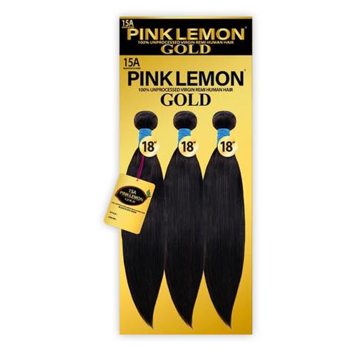 PINK LEMON GOLD STRAIGHT SINGLES