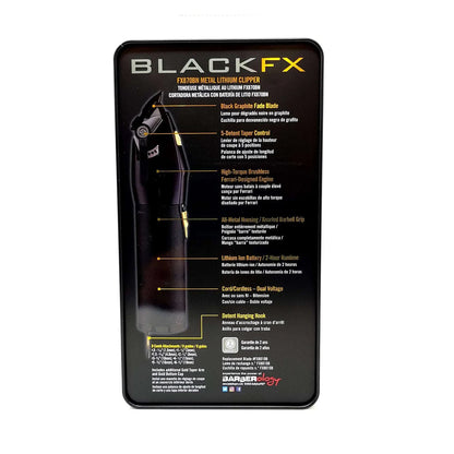 BABYLISS PRO BLACKFX FX870BN METAL LITHIUM CLIPPER