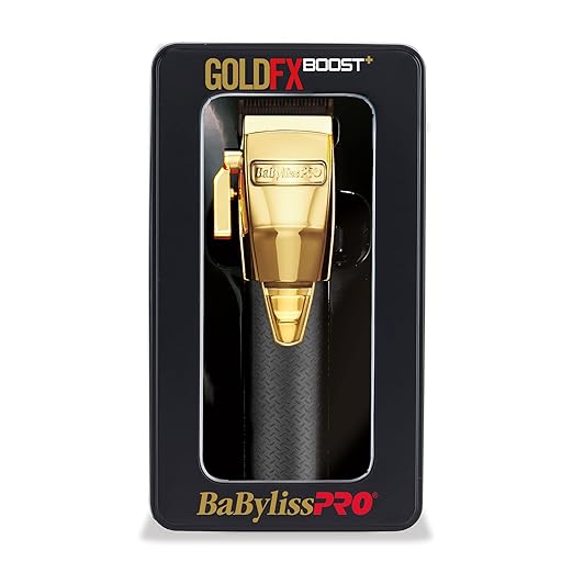 BABYLISS PRO GOLDFX BOOST+ FX870GBP METAL LITHIUM CLIPPER