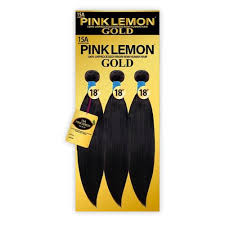 PINK LEMON GOLD STRAIGHT TRIPLE BUNDLES