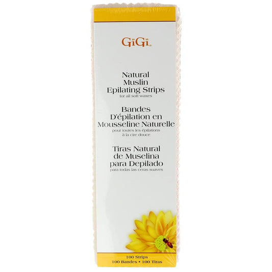 GIGI NATURAL MUSLIN EPILATING STRIPS